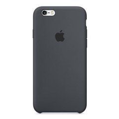 Чехол силиконовый Silicone Case для Apple iPhone 6, iPhone 6S Dark Grey 18562 фото