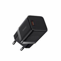 Сетевое зарядное устройство Baseus GaN3 Fast Charger 30W (1Type-C) (CCGN010101) черный 22039 фото