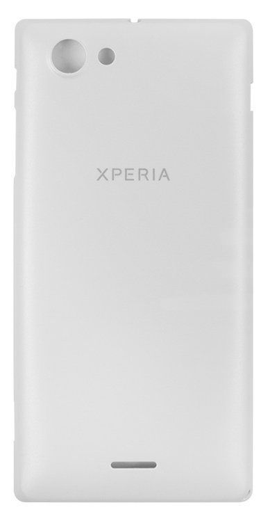 Задняя крышка для Sony ST26i Xperia J белая 05754 фото