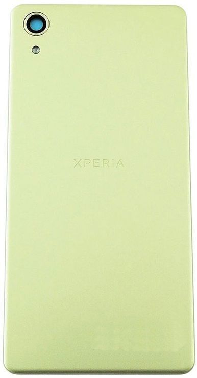 Задняя крышка для Sony F8131 Xperia X Performance, F8132 золотистая, Lime Gold Оригинал Китай 08517 фото