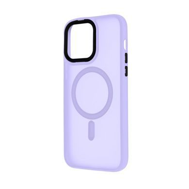 Чохол матовий Magnetic для Apple iPhone 14 Pro Max бузок 27591 фото