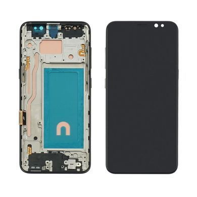 Дисплей для Samsung G950 Galaxy S8 с рамкой черный IPS 33382 фото