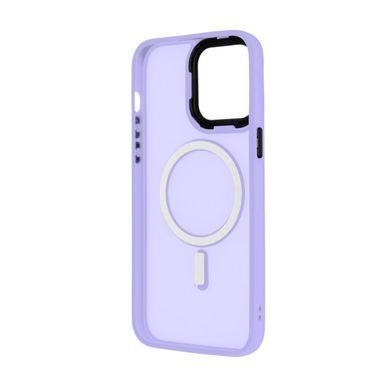 Чохол матовий Magnetic для Apple iPhone 14 Pro Max бузок 27591 фото