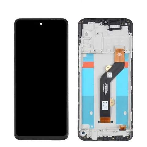 Дисплей для Infinix Hot 20i (X665) с рамкой черный 29174 фото