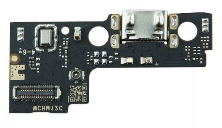 Нижняя плата для Xiaomi Redmi 12C с разьемом зарядки и микрофоном 28888 фото