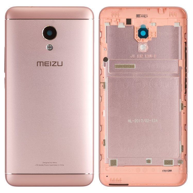 Задняя крышка для Meizu M5s M612 розовая 07477 фото