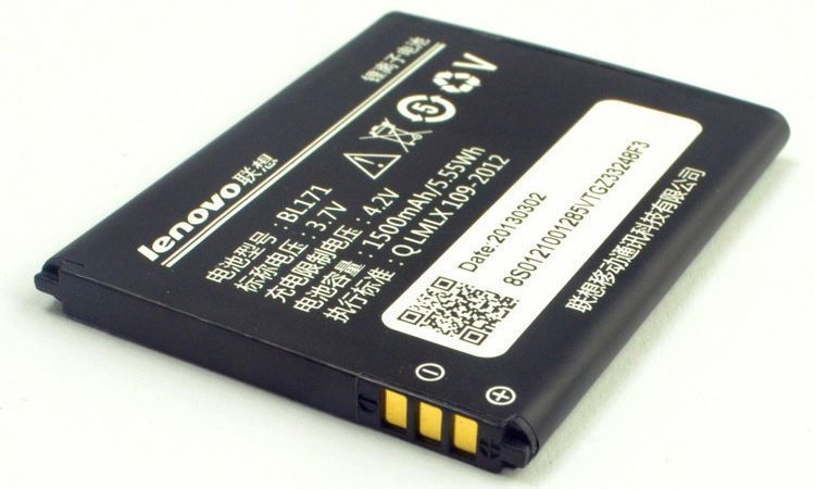 Аккумулятор Lenovo BL171 для Lenovo A319, A356, A368, A370e, A376, A390, A390T, A500, A60 1500mAh 03744 фото