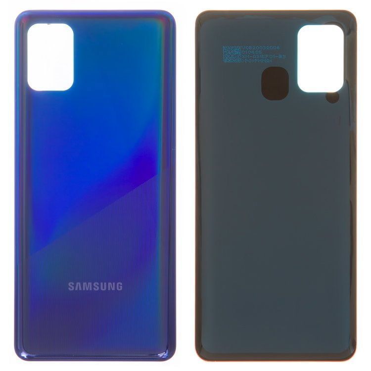 Задняя крышка для Samsung A315F Galaxy A31 2020 синяя, Оригинал Китай 18861 фото