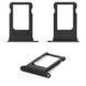 Держатель SIM-карты Apple iPhone 7 черный, матовый Black Matte 08708 фото