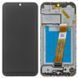Дисплей для Samsung A015 Galaxy A01 з рамкою чорний (GH81-18209A) Оригінал 17419 фото