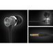 Наушники вакуумные Celebrat D7 black (гарнитура) 07667 фото 4