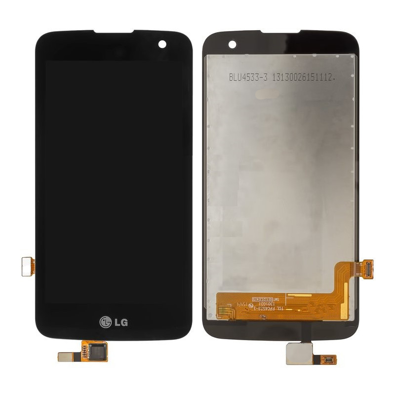 Дисплей для LG K120E K4, K121 черный 22804 фото