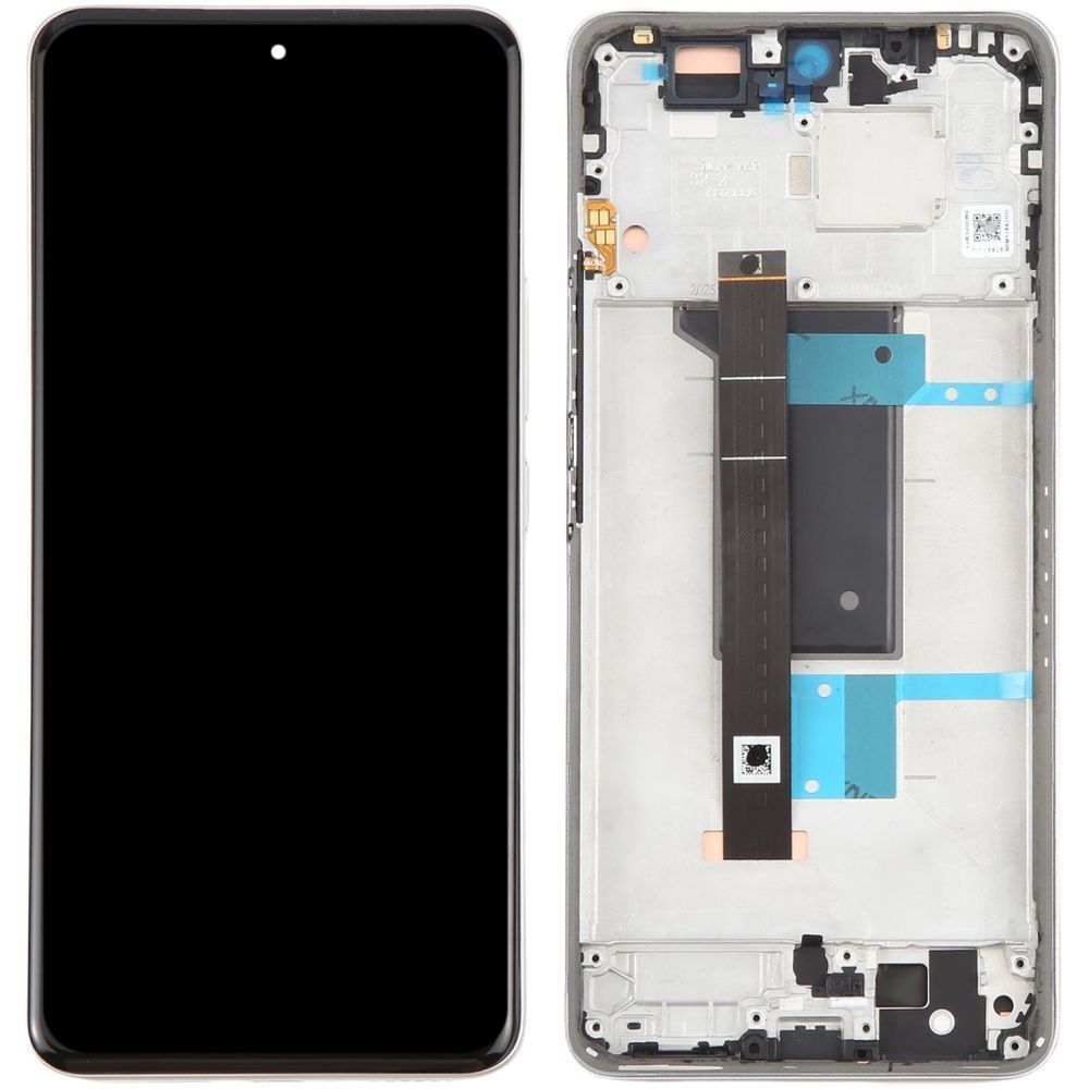 Дисплей для Xiaomi Redmi Note 15 Pro 4G 25100RA69G с рамкой серый Titanium Amoled Оригинал Китай 33737 фото