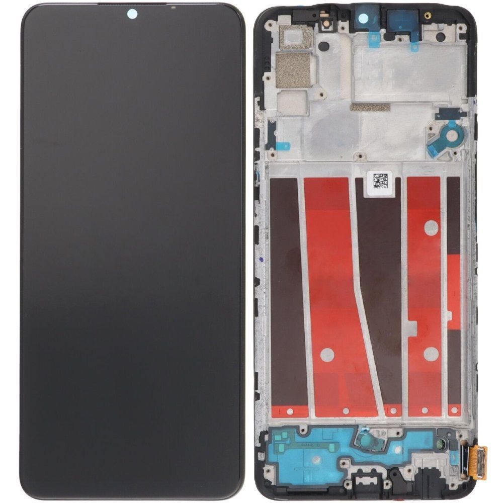 Дисплей для Oppo A91 с рамкой черный TFT, без сканера отпечатка пальца 29390 фото
