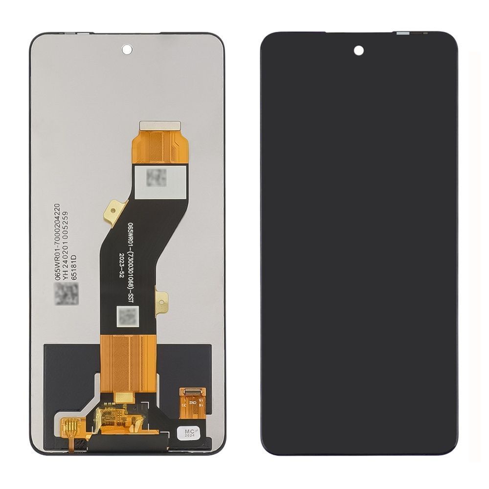 Дисплей для ZTE Blade A75 4G, V60 Vita, V60 Design черный 30846 фото