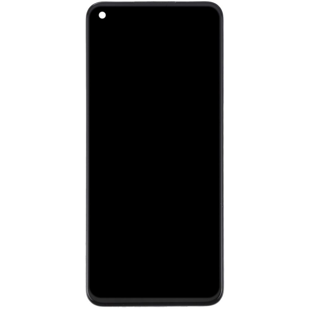 Дисплей для Realme 7 5G с рамкой черный 30746 фото
