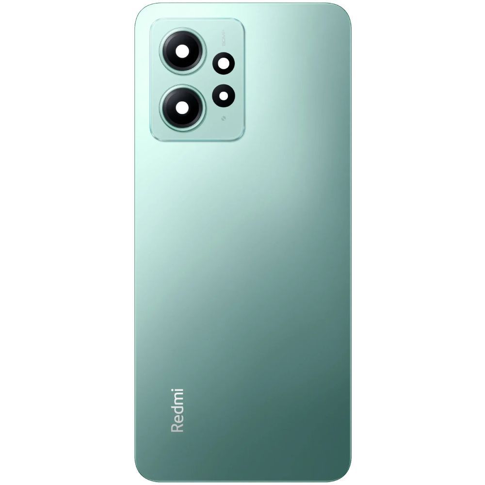 Задняя крышка для Xiaomi Redmi Note 12 4G зеленя, Mint Green, Оригинал китай, со стеклом камеры 32481 фото