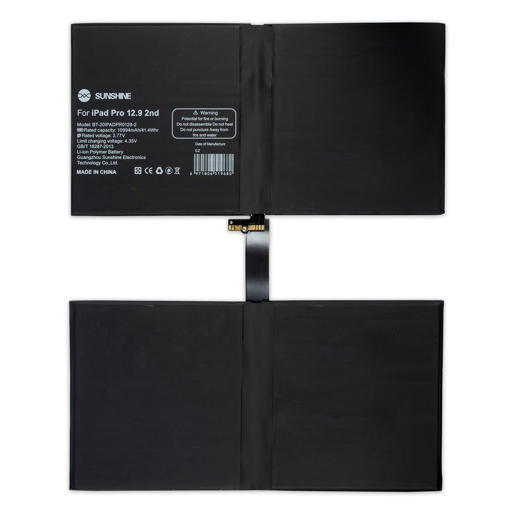 Аккумулятор Sunshine для Apple iPad Pro 12.9" 2017, A1670, A1671, A1821 Li-ion 3.77V 10994мАh 25572 фото