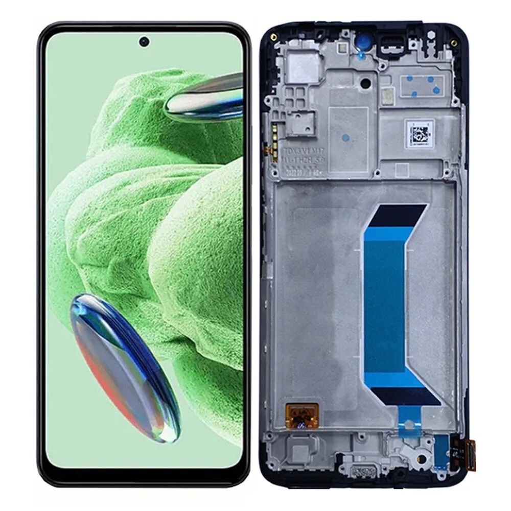 Дисплей для Xiaomi Redmi Note 12 5G, Poco X5 5G с рамкой черный Amoled Оригинал Китай 29240 фото