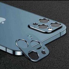 Ударопрочное защитное стекло камеры для Apple iPhone 12 Pro, 2.5D, синее 22713 фото