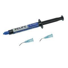 Клей UV Relife RL-035G Blue light для фиксации линз камеры телефона, в шприце (3 мл) 33888 фото