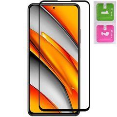 3D Защитное стекло для Xiaomi Redmi Note 12 4G, Realme C65 4G черное 28027 фото