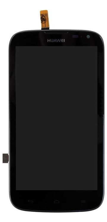 Дисплей для Huawei Ascend G610-U20 с рамкой черный 05916 фото