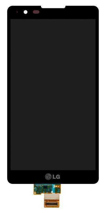 Дисплей для LG K220DS X Power черный 08127 фото