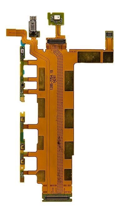 Шлейф для Sony D6633 Xperia Z3 DS с кнопкой включения, громкости, камеры и вибромотором 04644 фото