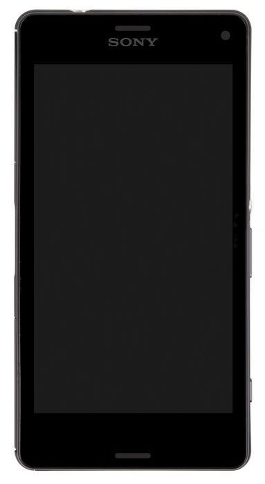 Дисплей Sony D5803, D5833 Xperia Z3 Compact Mini и рамкой черный Оригинал Китай 04780 фото