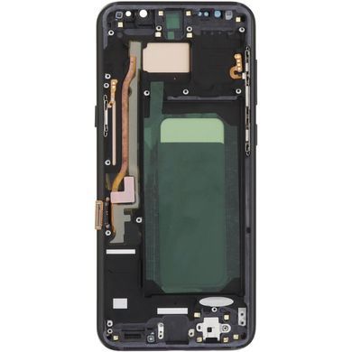 Дисплей для Samsung G955 Galaxy S8 Plus с рамкой черный TFT (без закруглений) 33383 фото
