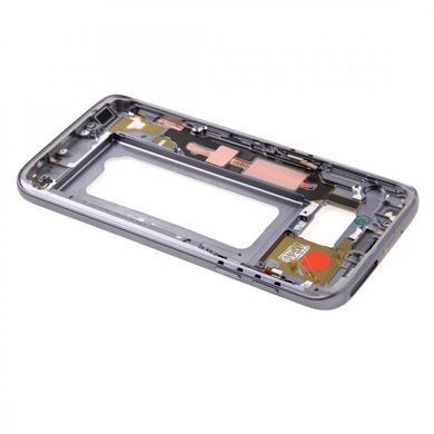 Рамка дисплея для Samsung G930F Galaxy S7 grey чорна 22599 фото