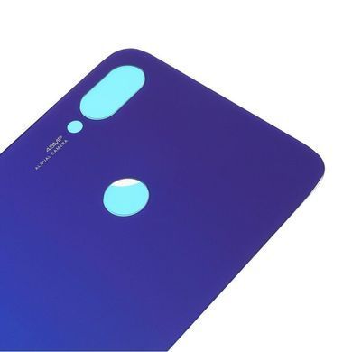 Задня кришка для Xiaomi Redmi Note 7 синя, фіолетова, Neptune Blue 13198 фото