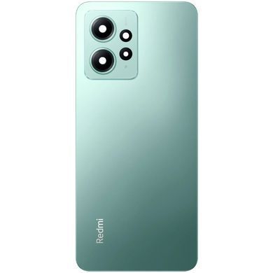 Задня кришка для Xiaomi Redmi Note 12 4G зелена, Mint Green, Оригінал китай, зі склом камери 32481 фото