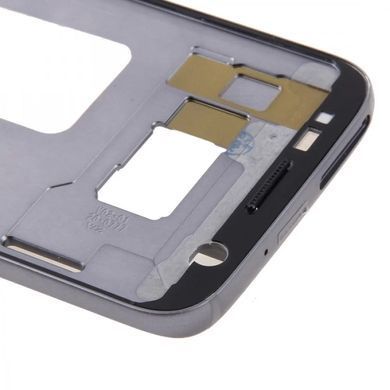Рамка дисплея для Samsung G930F Galaxy S7 grey чорна 22599 фото