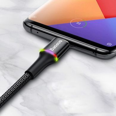Кабель Baseus Halo Cable MicroUSB 3A (2m) Black (CAMGH-C01) 16006 фото