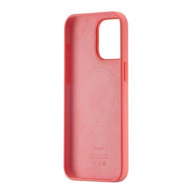 Чехол для Apple iPhone 15 Pro Max Silicone Case MagSafe guava 28483 фото