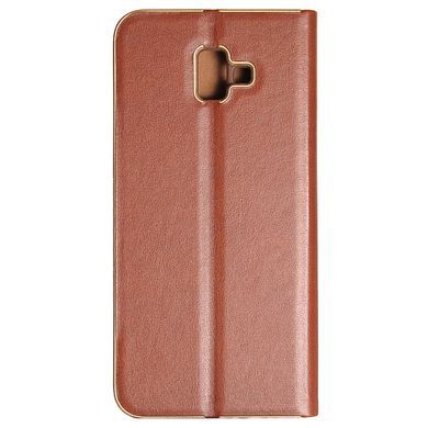 Чехол-книжка Florence TOP №2 Samsung J610 J6 Plus (2018) под кожу коричневый 14107 фото