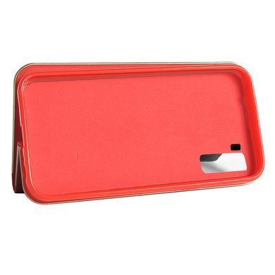 Чехол-книжка Florence TOP №2 Xiaomi Redmi Note 8 красный под кожу красный 17122 фото