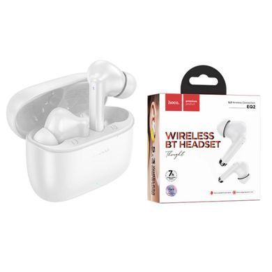 Беспроводные Bluetooth наушники Hoco EQ2 белый 28177 фото