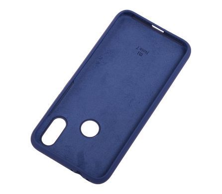Чехол Silicone Cover для Xiaomi Redmi Note 7 Синий 11166 фото