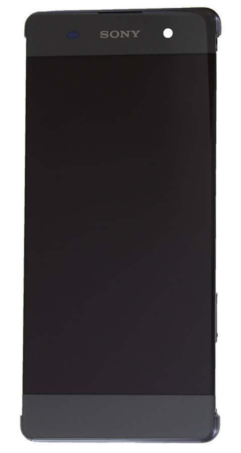 Дисплей Sony F3111, F3112, F3113, F3115, F3116 Xperia XA и рамкой серый, Graphite Black Оригинал Китай 08781 фото