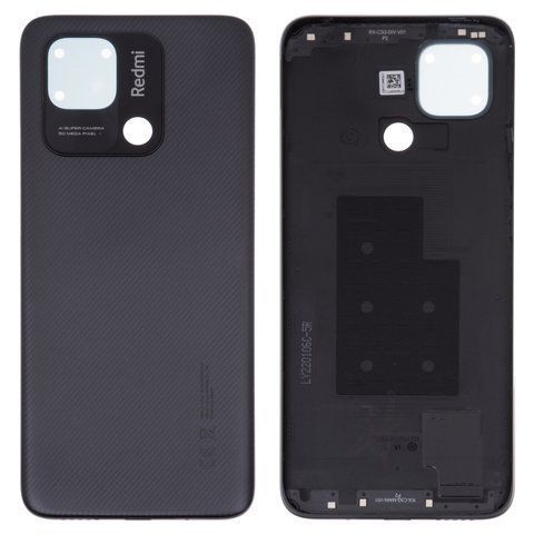 Задняя крышка для Xiaomi Redmi 10C серая 05024 фото