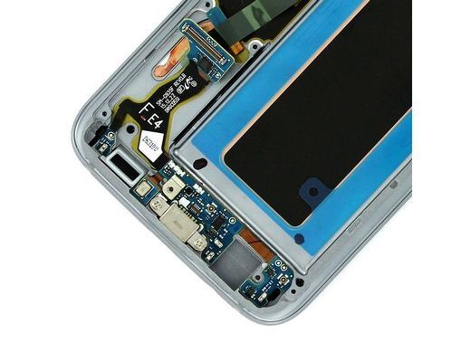Дисплей для Samsung G935F Galaxy S7 EDGE с рамкой черный (GH97-18533F) Оригинал 07429 фото