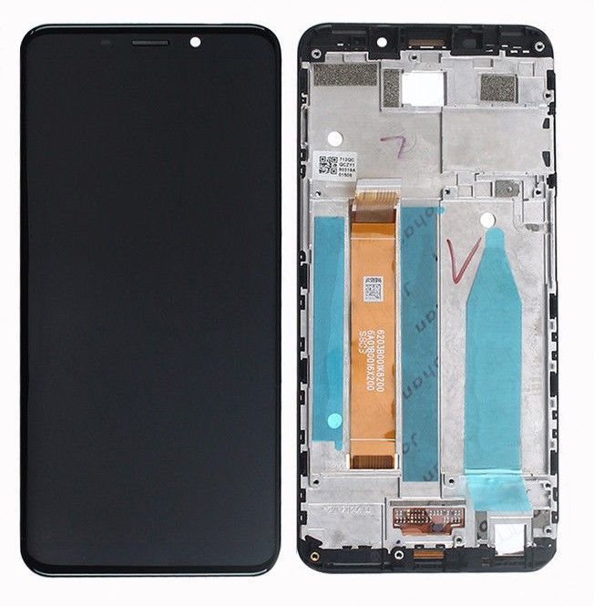 Дисплей для Meizu M6s M712 с рамкой черный 10418 фото