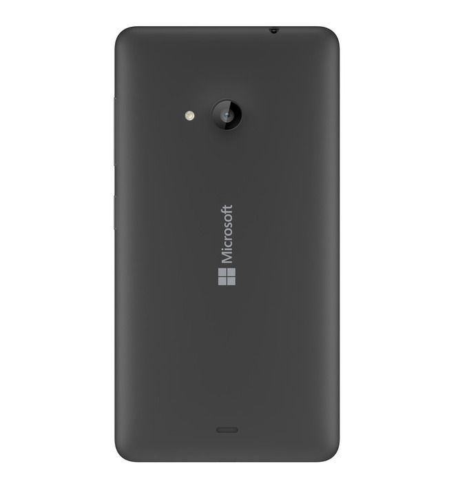 Задняя кришка для Microsoft (Nokia) Lumia 535 (RM-1090) черная 04628 фото