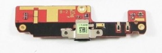Нижняя плата HTC Desire 400 с разьемом зарядки и микрофоном 07298 фото