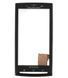 Сенсор (тачскрин) Sony Ericsson X10 Xperia и рамкой черный 00584 фото 1