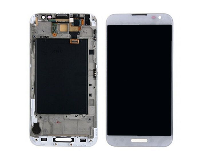 Дисплей для LG E980, E985, E986, E988 Optimus G Pro с рамкой белый 03167 фото
