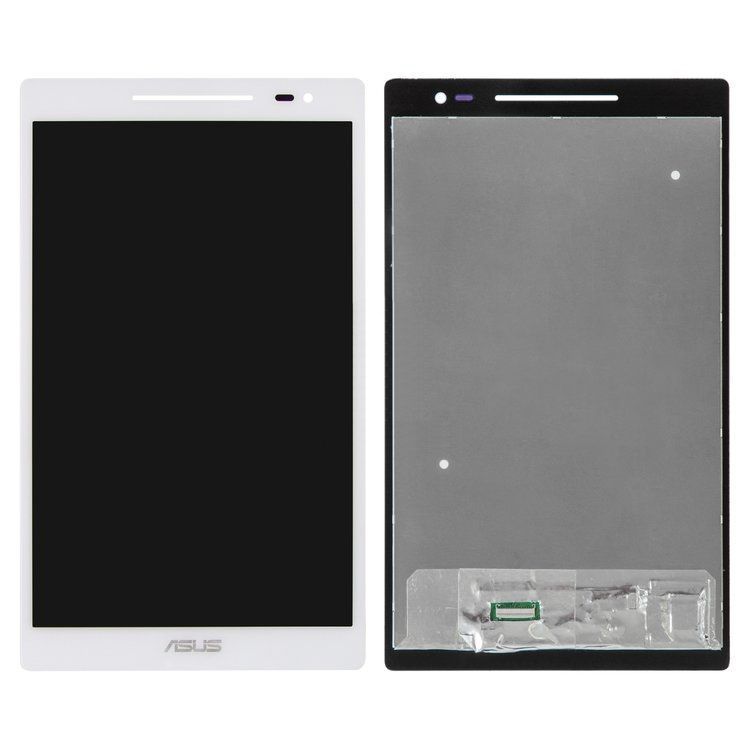 Дисплей для Asus ZenPad Z380C, Z380M белый, с синим шлейфом 07142 фото